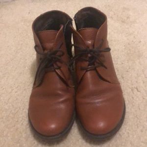 Hush puppies ankle brown ankle boots